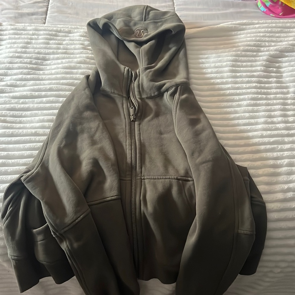scuba oversized half zip hoodie/ w hood!